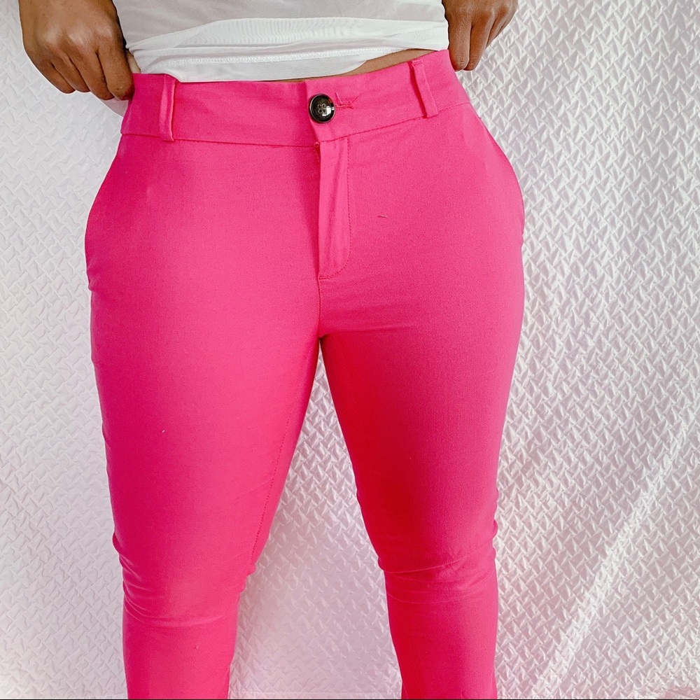 Pink bananas republic pants